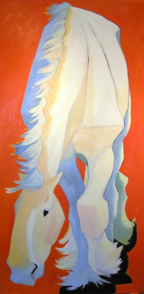 White Horse #54 - 96" x 48" | 2007 | SOLD