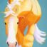 Palomino - Painting by Katie Upton
