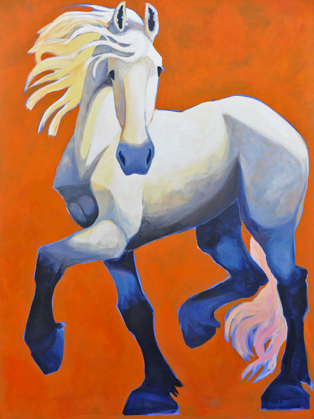 White Horse #64 - 96" x 72" | 2011 | SOLD