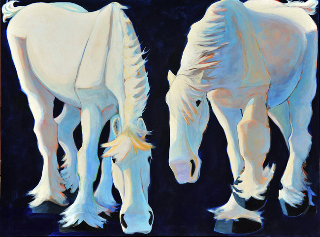 White Horses #59 - 72" x 96" | 2010 | SOLD