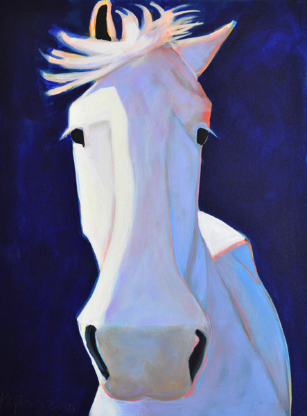 White Horse #60 - 40" x 30" | 2010 | SOLD